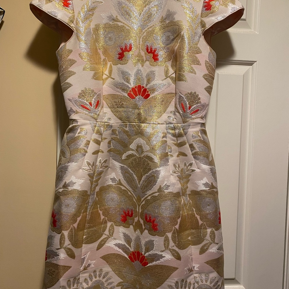 Gorgeous Ted Baker Jacquard Tulip Dress